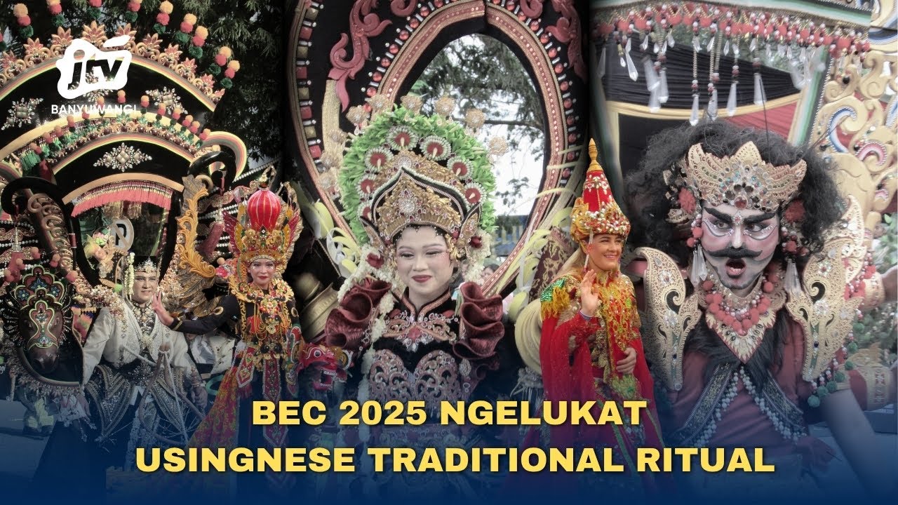 BANYUWANGI ETHNO CARNIVAL 2025 NGELUKAT – USINGNESE TRADITIONAL RITUAL