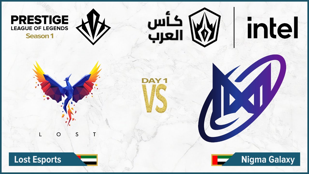 IAC 2022 | Prestige S1 | Day 1 | Lost Esports vs Nigma Galaxy | RR | كأس العرب 2022