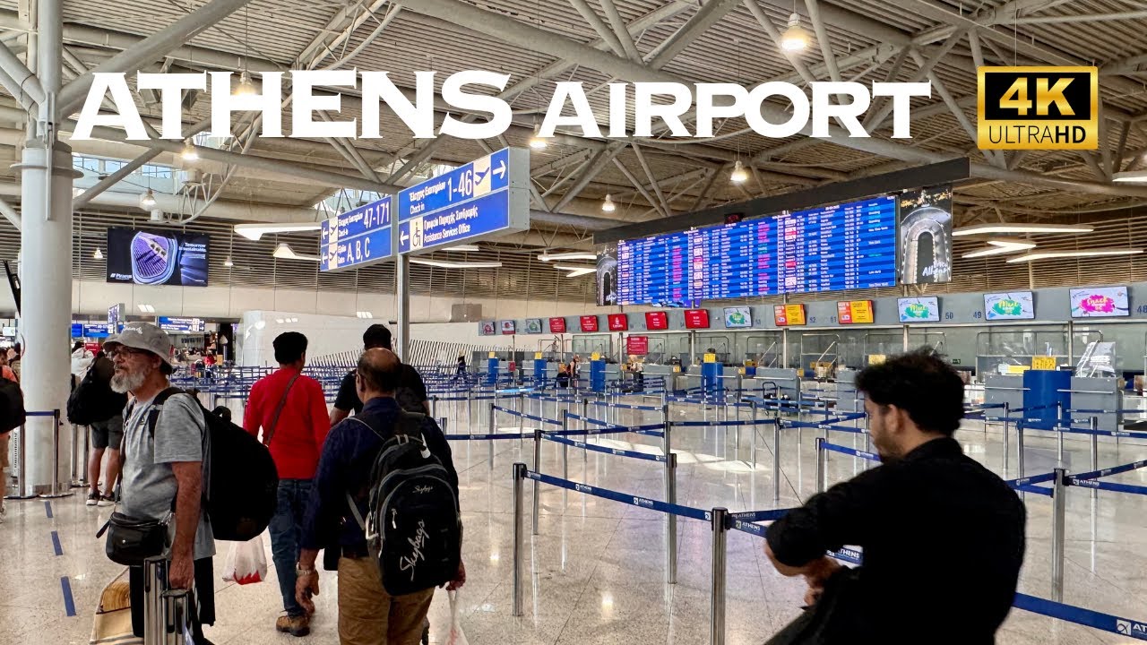 [4K] Athens International Airport 