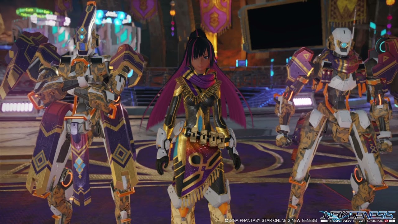 【PSO2NGS】リテムリージョン リテムタウン ストーリークリア後 夜～深夜【BGM】