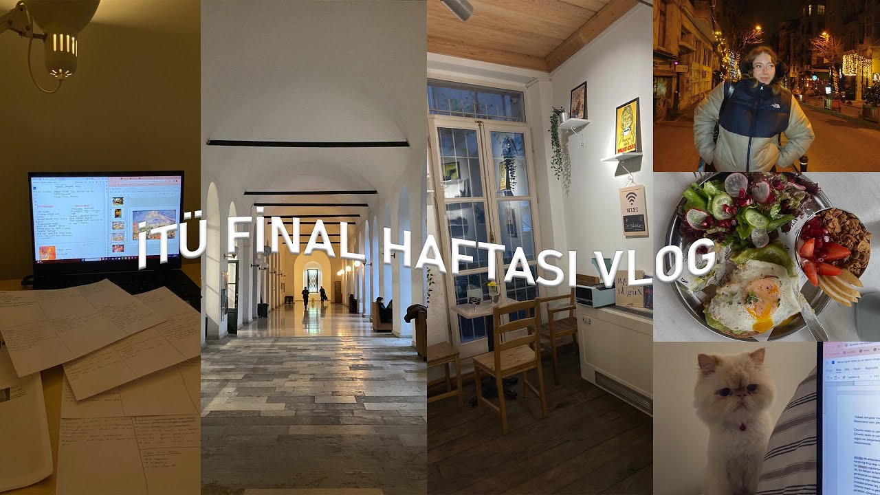 İTÜ VLOG | Mimarlık Fakültesi Taşkışla’da Final Haftası