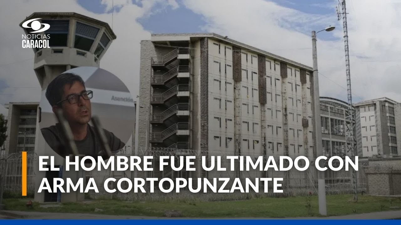 Le quitan la vida a cerebro del crimen contra el paraguayo Marcelo Pecci en la c&aacute;rcel La Picota