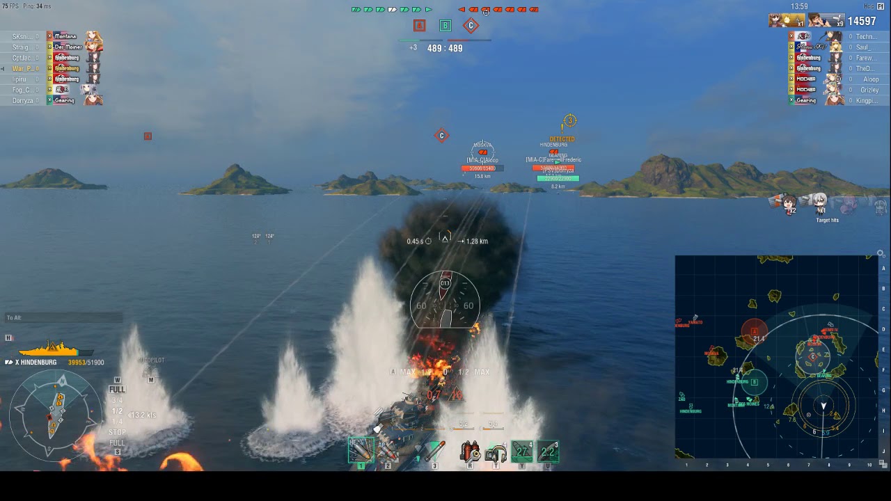 Clan Battles: MIA-C (five)