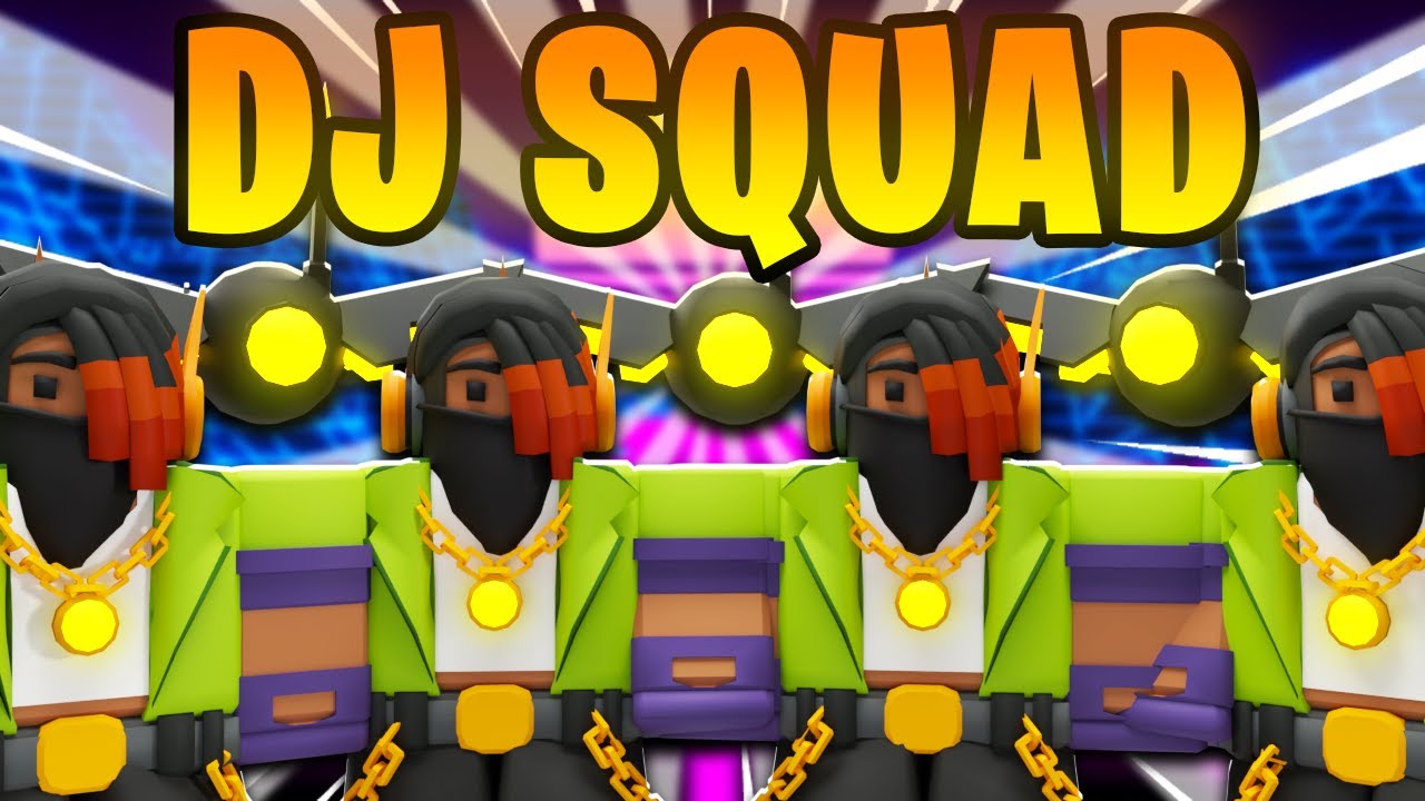 The DJ Squad Is FLASHY And OVERPOWERED... (Roblox Bedwars)
