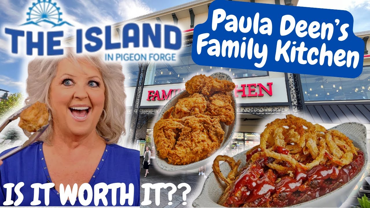 Семейная кухня Паулы Дин в ресторане The Island Pigeon Forge, Теннесси | ВПЕРВЫЕ! Честный отзыв!