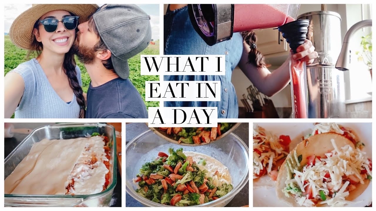 What I Eat In A Day! Summer Cook With Me!
