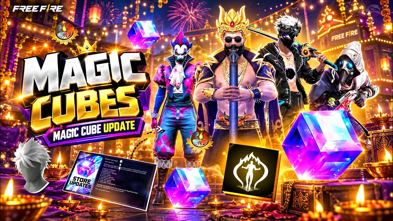 🤫 Diwali Free Magic Cube + Store Update 🤯🥳 Double Diamonds Topup 💎 Unseen Event Free Rewards 💯