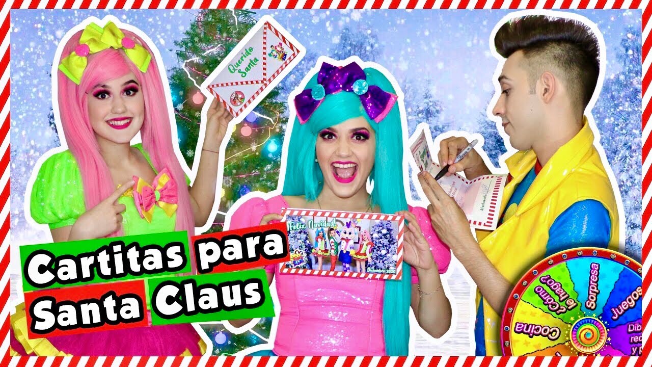 CARTITAS PARA NAVIDAD / SHOW PIEDRA PAPEL O TIJERA / HACIENDO LA CARTA PARA SANTA CLAUS / DIY XMAS