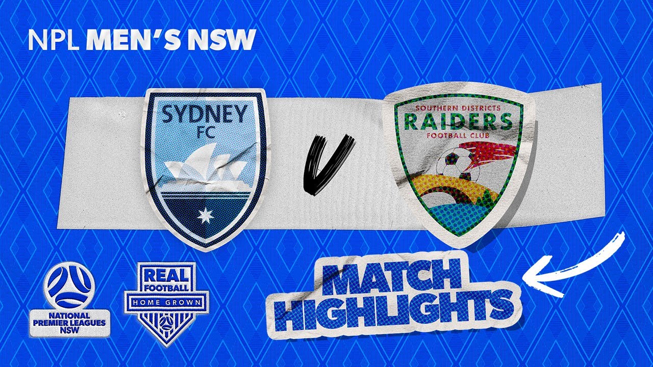 NPL Men's NSW Round 1 Highlights – Sydney FC v SD Raiders FC