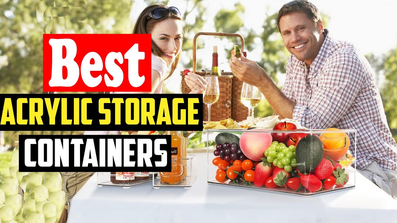 ✅Top 10 Best Acrylic Storage Containers For 2024