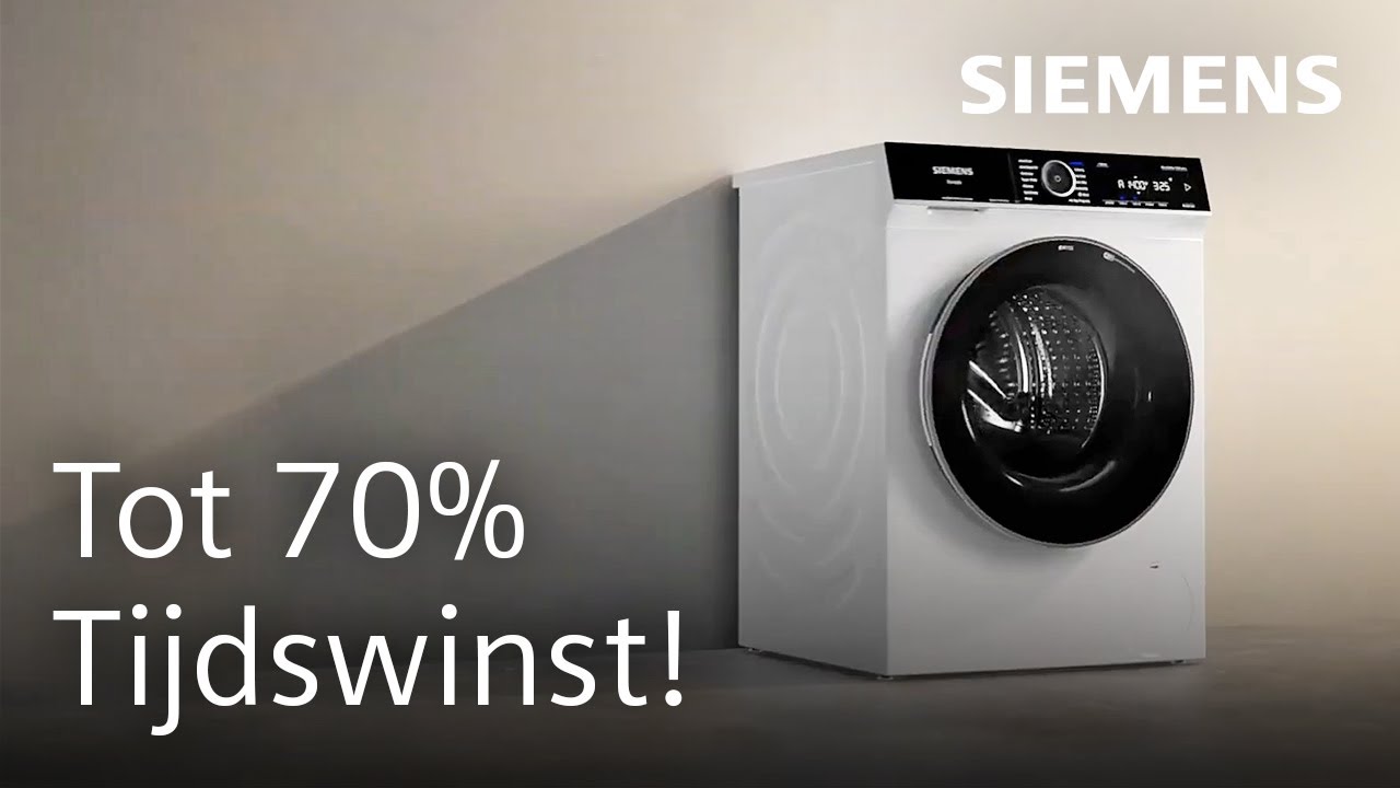 Ontdek de Slimste Wasmachine van Siemens: iQ700 Vol Innovatie | Siemens Home Belgi&euml;