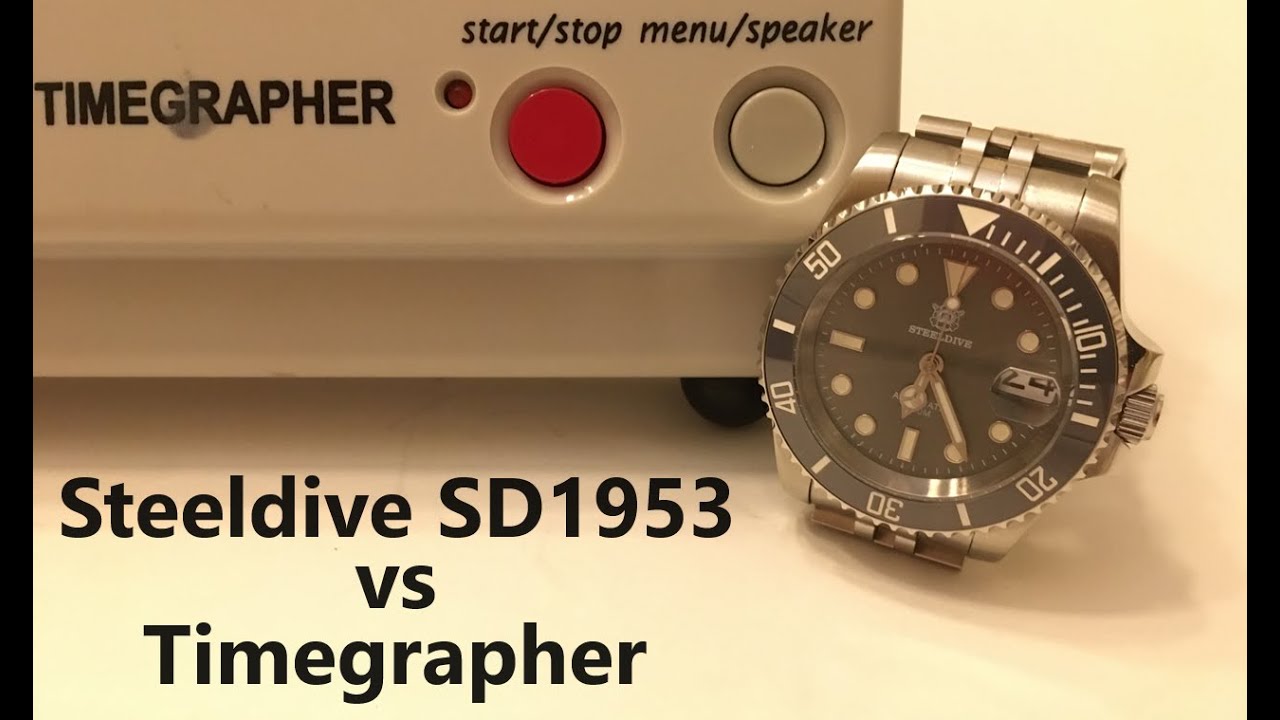 How accurate is Steeldive SD1953 Seiko NH35 on the Timegrapher? watch movement