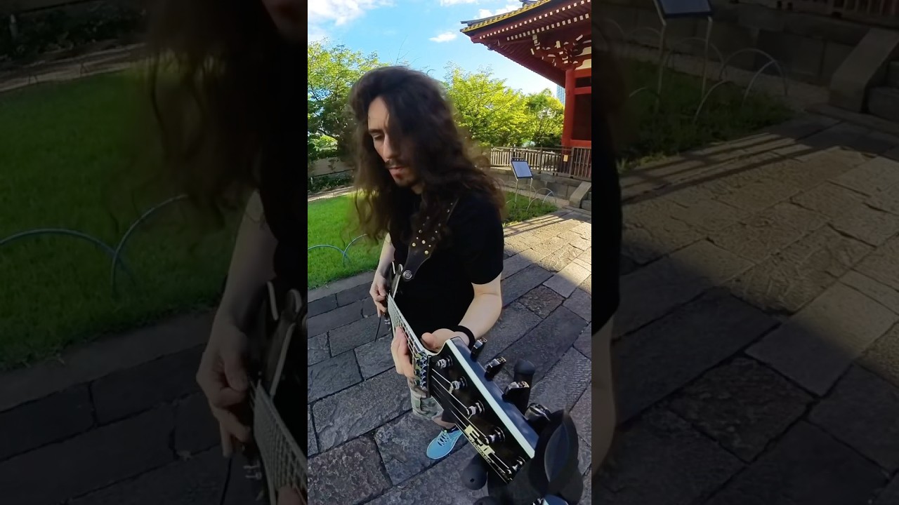 TOXIN 🔥 JAPAN GUITAR PLAYTHROUGH - Matias Bahamondes #metal #guitar #metaljapan #overtoun #thrash