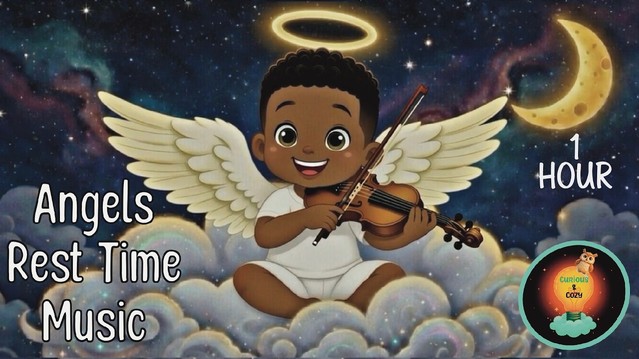 Angels Rest: 1 Hour of Deep Sleep Music for Kids Calming Music | Soothing Bedtime Lullabies