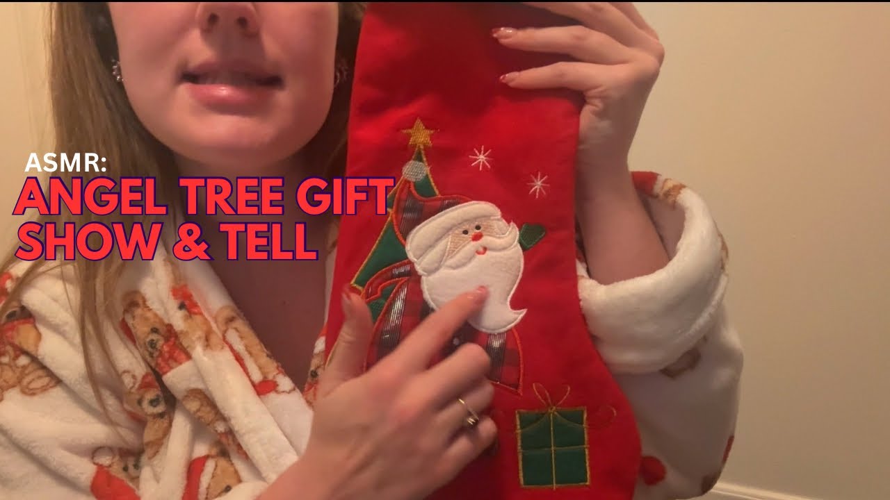 ASMR: Angel Tree Gift Show & Tell🎅🏼🎄Lofi ASMR