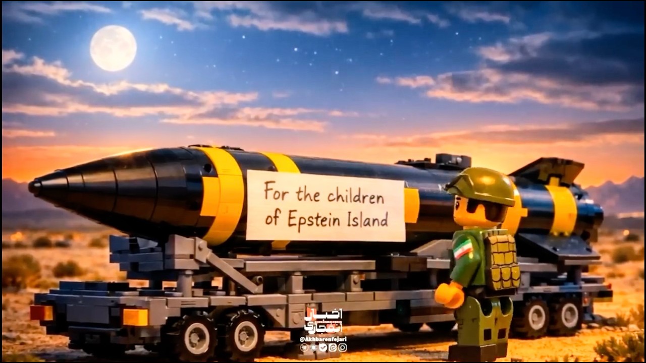 IRAN Lego war against USA latest video -VENGEANCE FOR ALL, Propaganda video released by IRAN