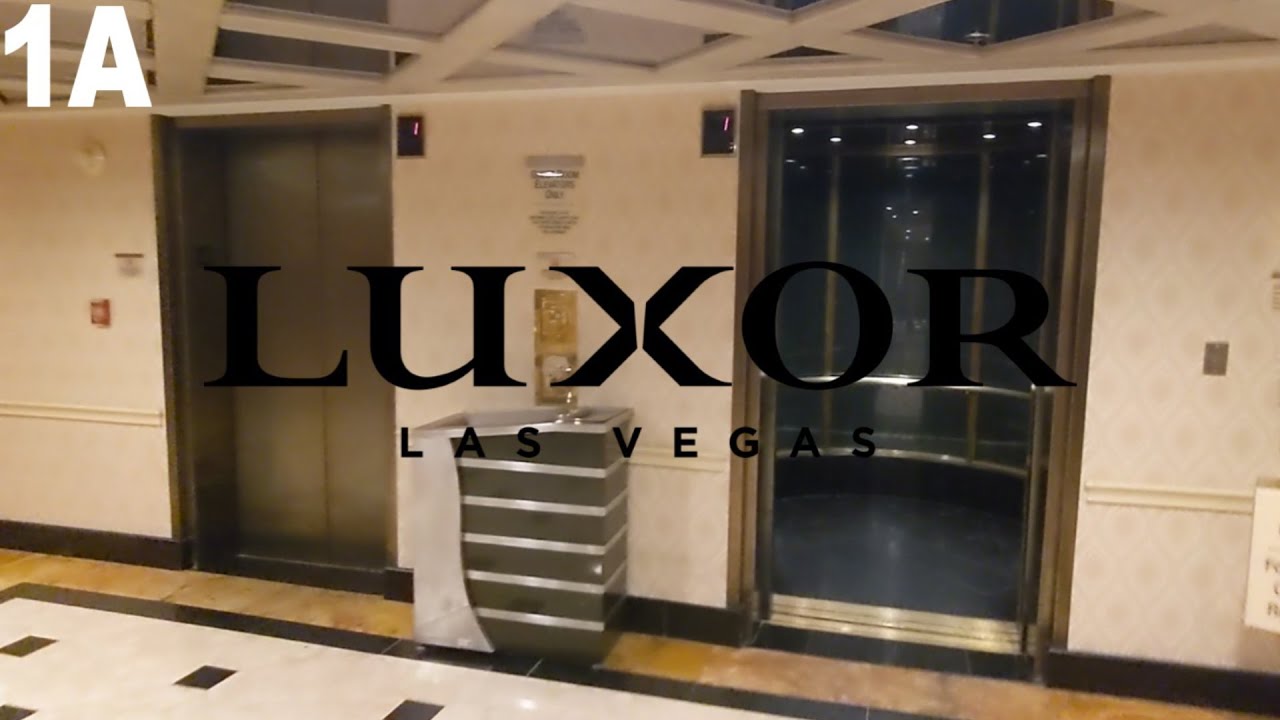 OTIS Traction Scenic Elevators [Bank 1A] The Luxor - Las Vegas, NV