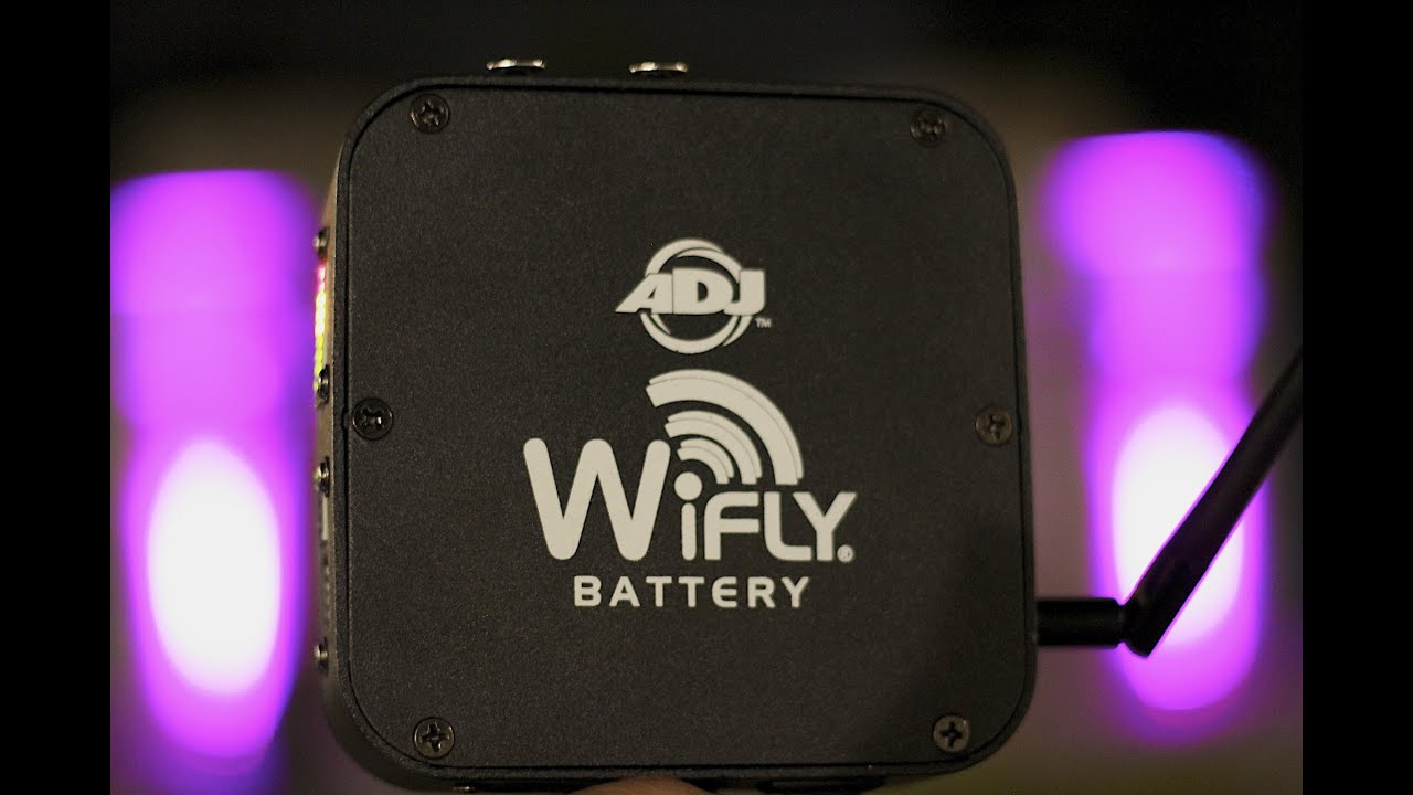 Designs by Lighting Covers the ADJ WiFly Battery Powered Transceiver!