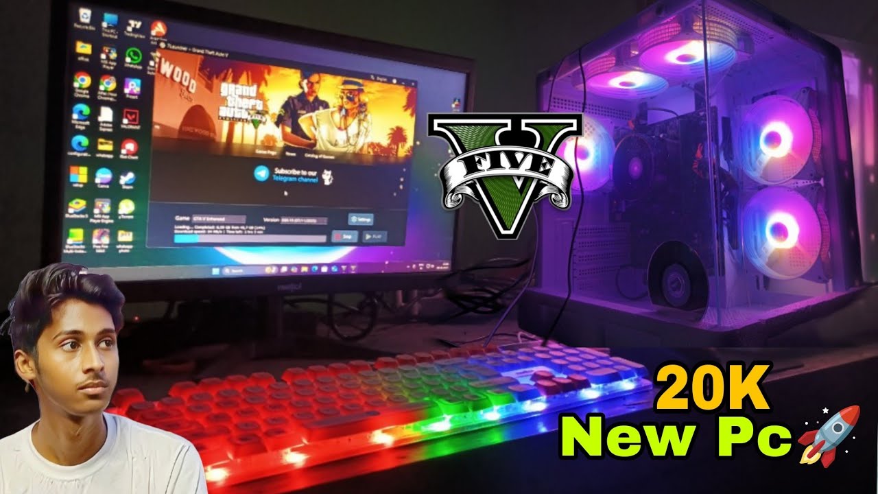 🔥 Ryzen 5 3400G Budget Gaming PC Build 2025