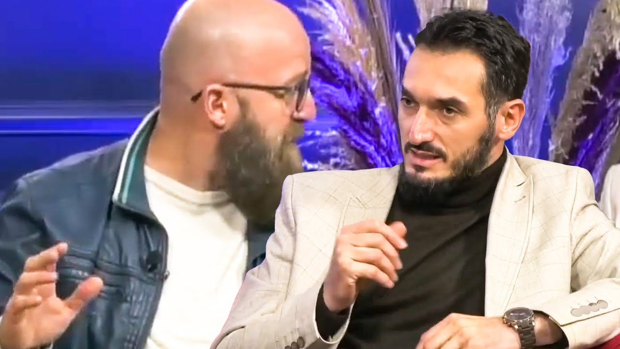 Arianit Sllamniku veq sa nuk rrehet me HOXHEN live ne emision per Token e Shesht. Ik nga emisioni.