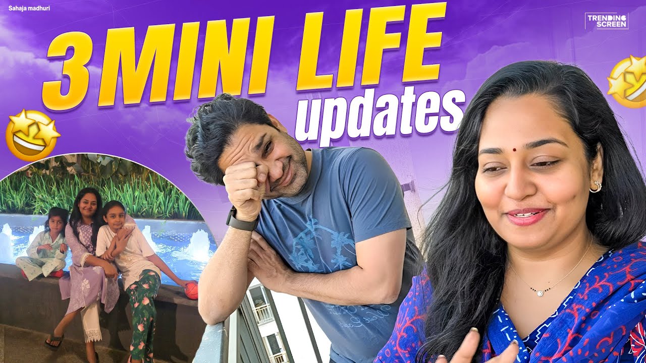 మా life లో currentl updates| New York Recognition 😍| Kitchen Home Changes| School Exams 