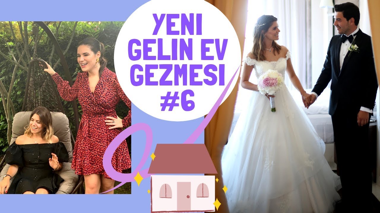 YENİ GELİN EV GEZMESİ#6/Kemer'de Kır Düğünü-A46 Organizasyon-Bahçeli ev turu