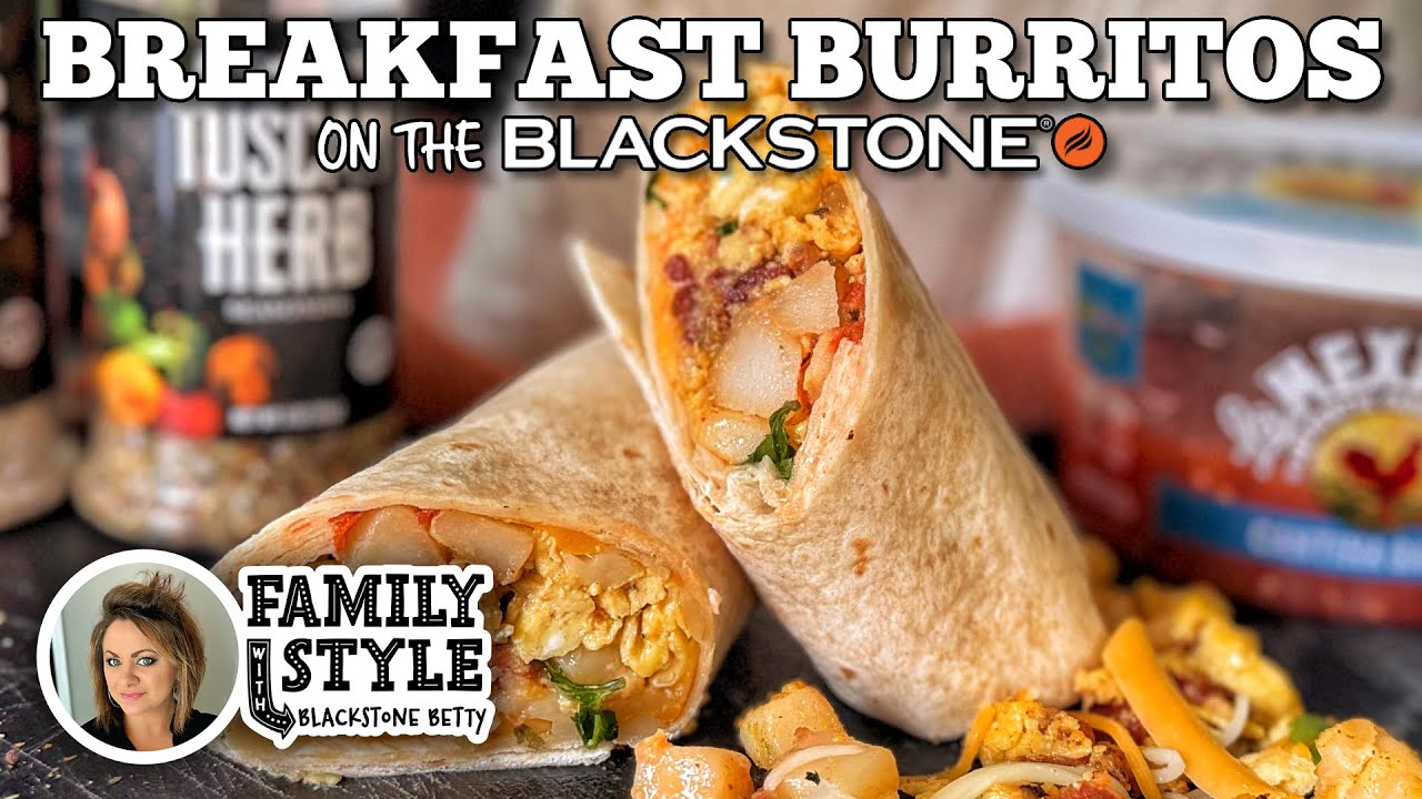 Буррито на завтрак от Blackstone Betty's | Жареные сковородки Blackstone