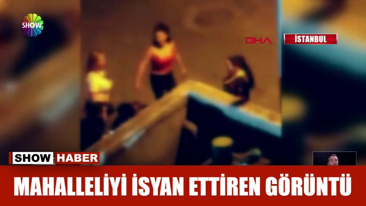 Mahalleliyi isyan ettiren görüntü