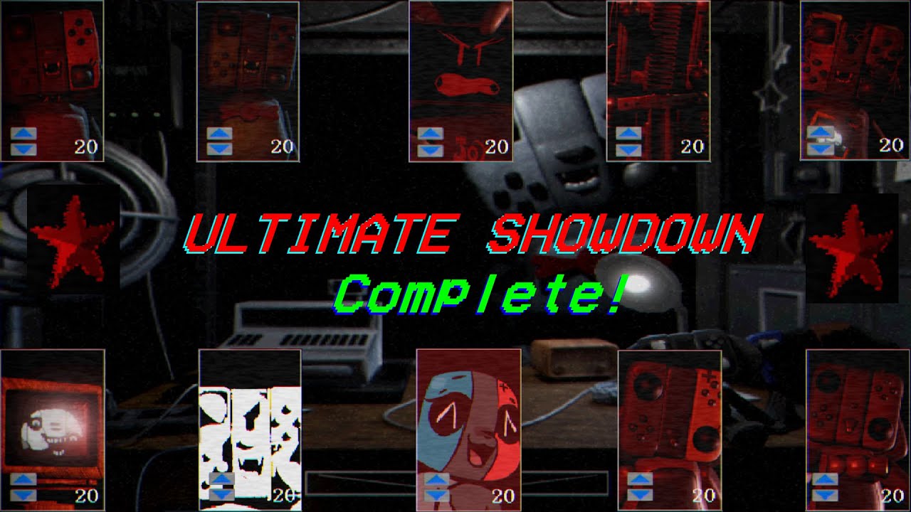 FNaF Joy-Con's Funland Part One: Remastered - I beat the Ultimate Showdown Challenge! (10/20 Mode)