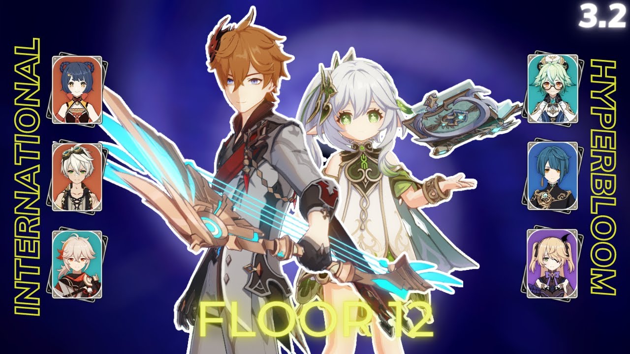 Childe International & Nahida Hyperbloom - Floor 12 Spiral Abyss 3.2