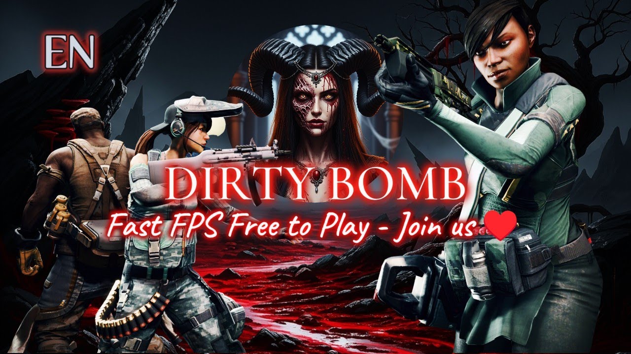 [EN] Dirty Bomb - Free to play Fast FPS , Join us on steam ♥