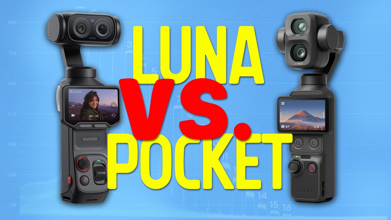 Insta360 Luna Ultra против DJI Pocket 4P: лабораторные тесты &mdash; это еще не вся правда