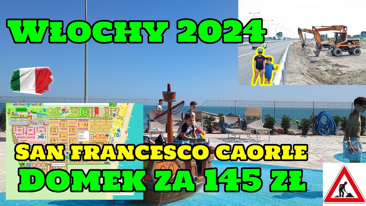 Włochy 2024, Włochy 2024, San Francesco Caorle, Domek za 145 zł (#Vlog 30)