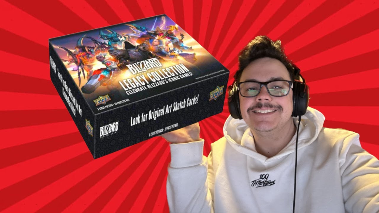 Did we really get a pack INSIDE A PACIK?! Upper Deck Blizzard Legacy Collection box opening