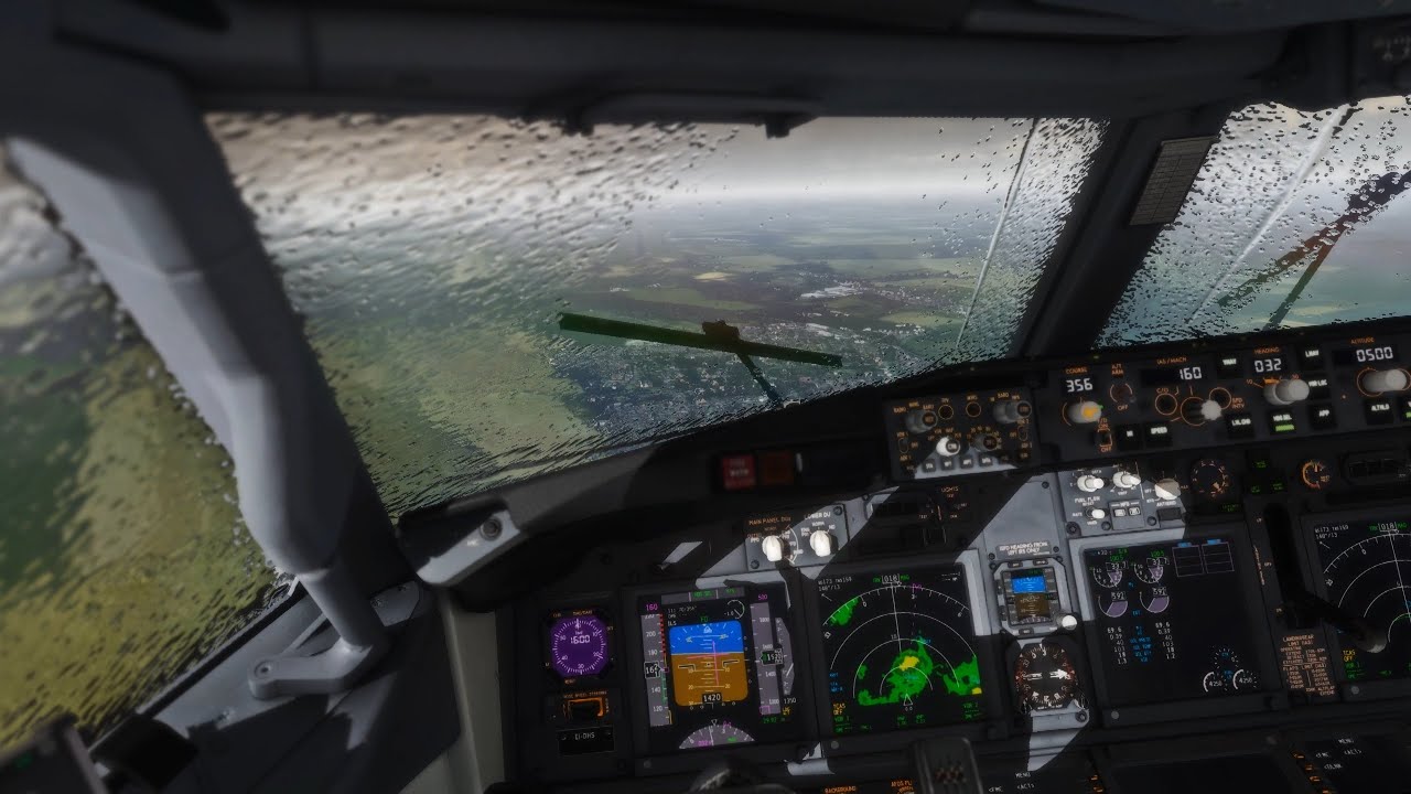 X-Plane 11 - Awesome Thunderstorm, Graphics And Effects!