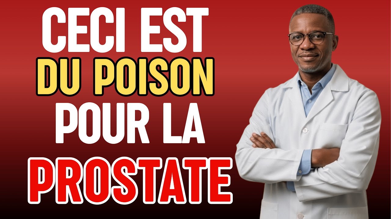 Votre prostate diminue de 57% si vous arrêtez ces 5 aliments ! Dr. Kanyama explique