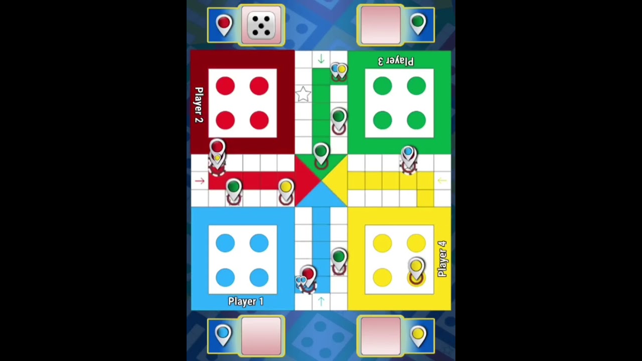 Tricks and Tips Ludo King | How to Win Ludo King | 4 players gameplay | Ludo king #446 #gameplayà