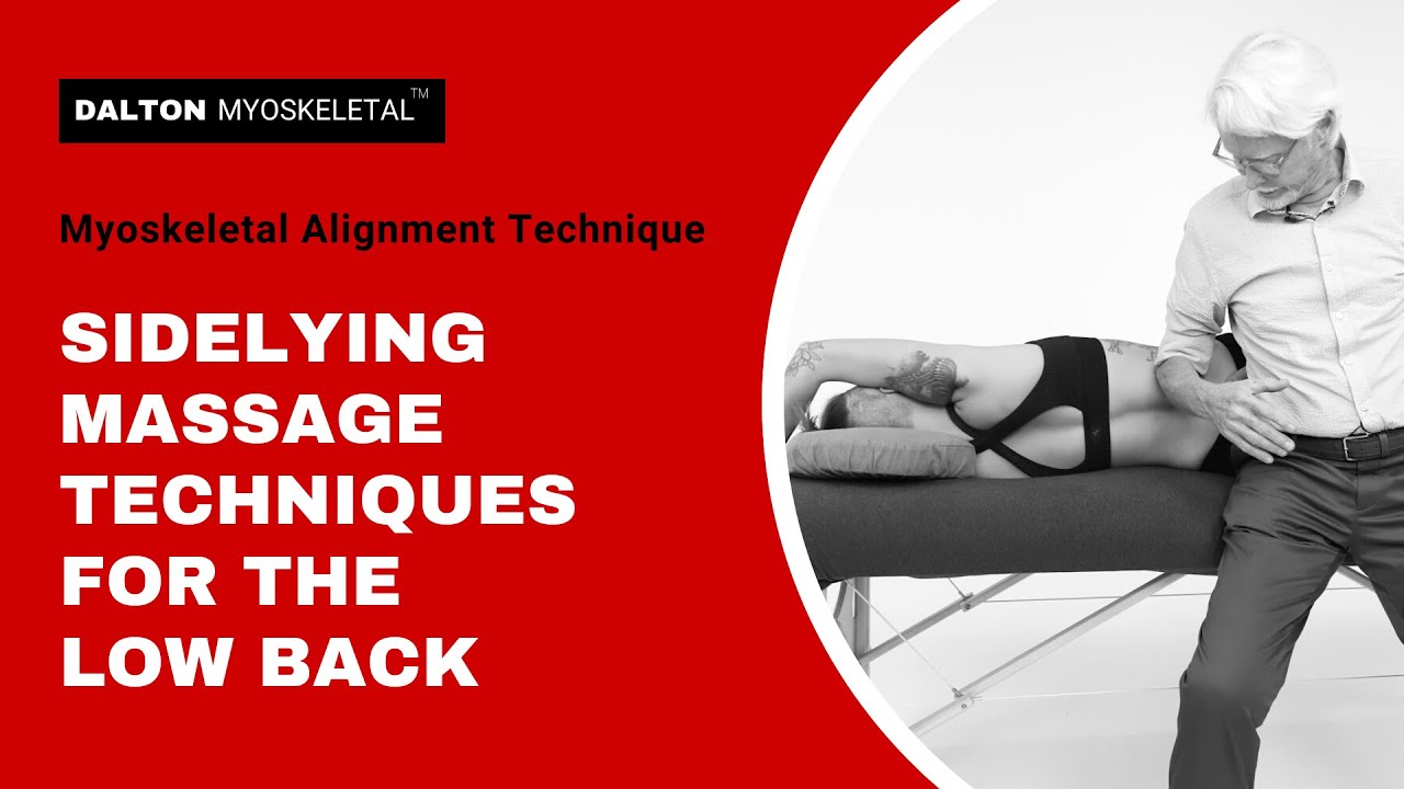 Sidelying Massage Techniques for the Low Back | ErikDalton.com