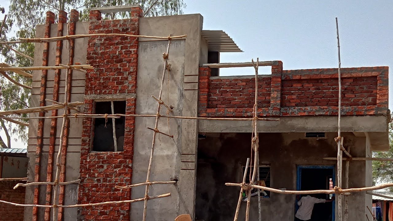 brick elevation design work Rashad mistri
