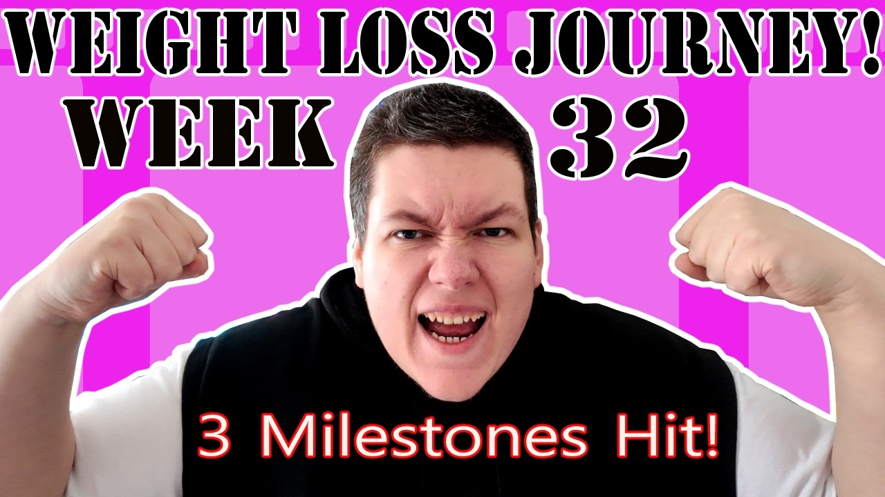 Weight Loss Journey Week 32! Three massive milestones hit! More on the Gym! Mounjaro 2.5mg!