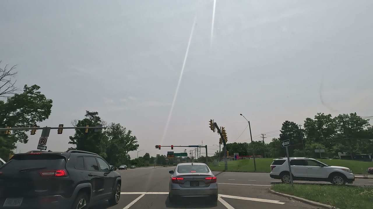 Driving From Fairfax to Burke, VA, USA