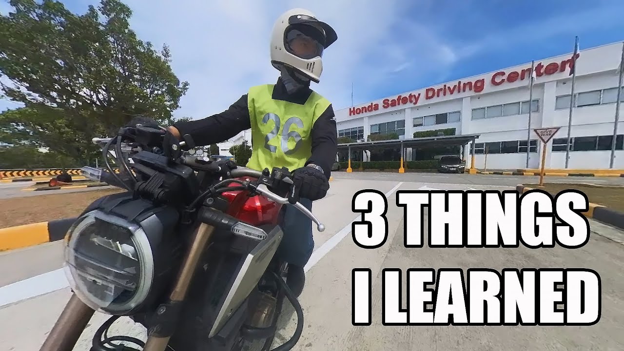 3 Things I Learned at the Honda Big Bike Safety Course | Honda CB650R | HSDC Philippines