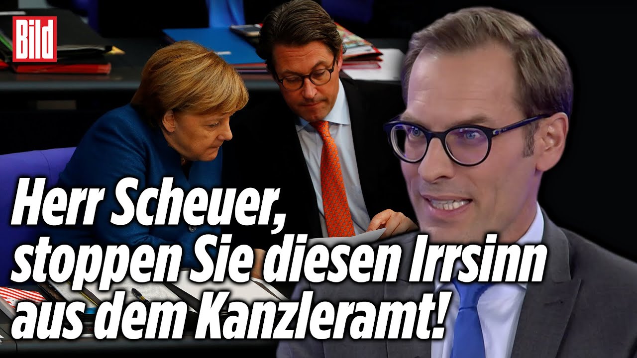 Merkel will härtere Regeln für Bahn-Fahrer – BILD-Politikchef platzt der Kragen | Viertel nach Acht