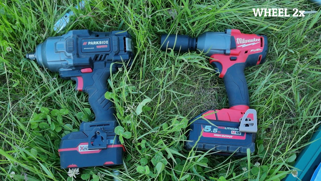 Parkside Performance PASSP 20 Li A1 vs Milwaukee M18 FMTIWF12 502X