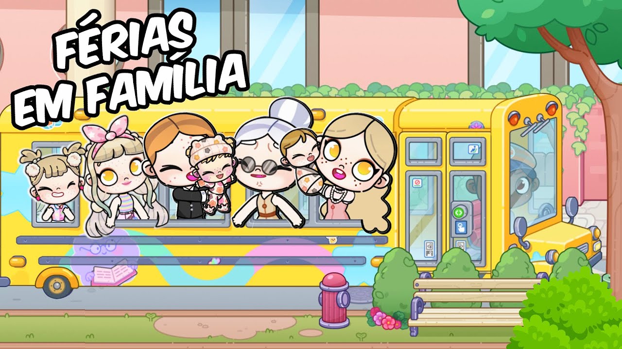 ROTINA FÉRIAS COM TODA FAMÍLIA 🚍 |  AVATAR WORLD