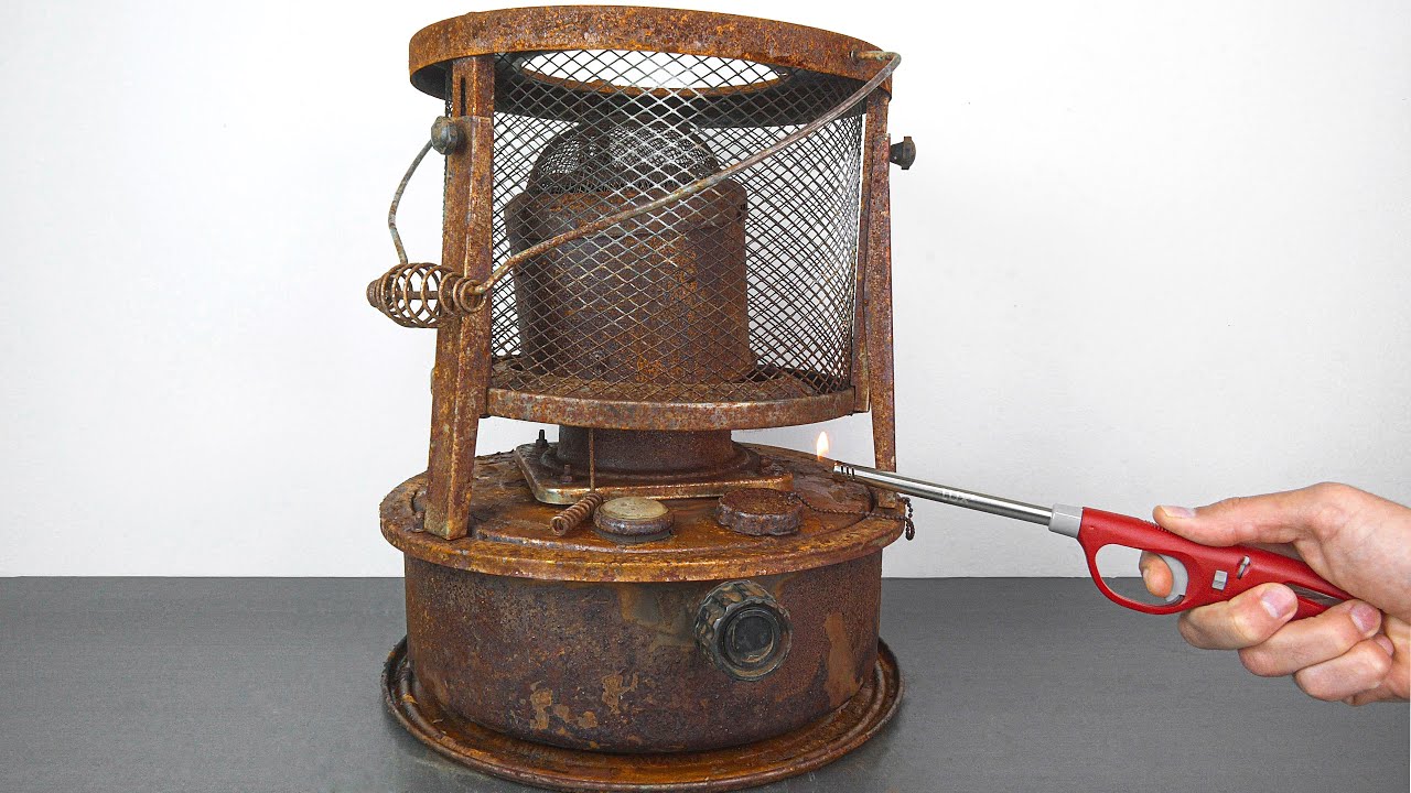 Restoration Kerosene Heater - Complete Process