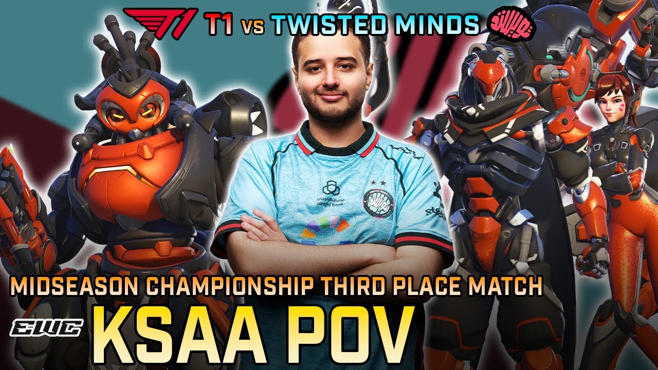 [ KSAA ] T1 vs Twisted Minds | OWCS Midseason Championship 3rd Place Match