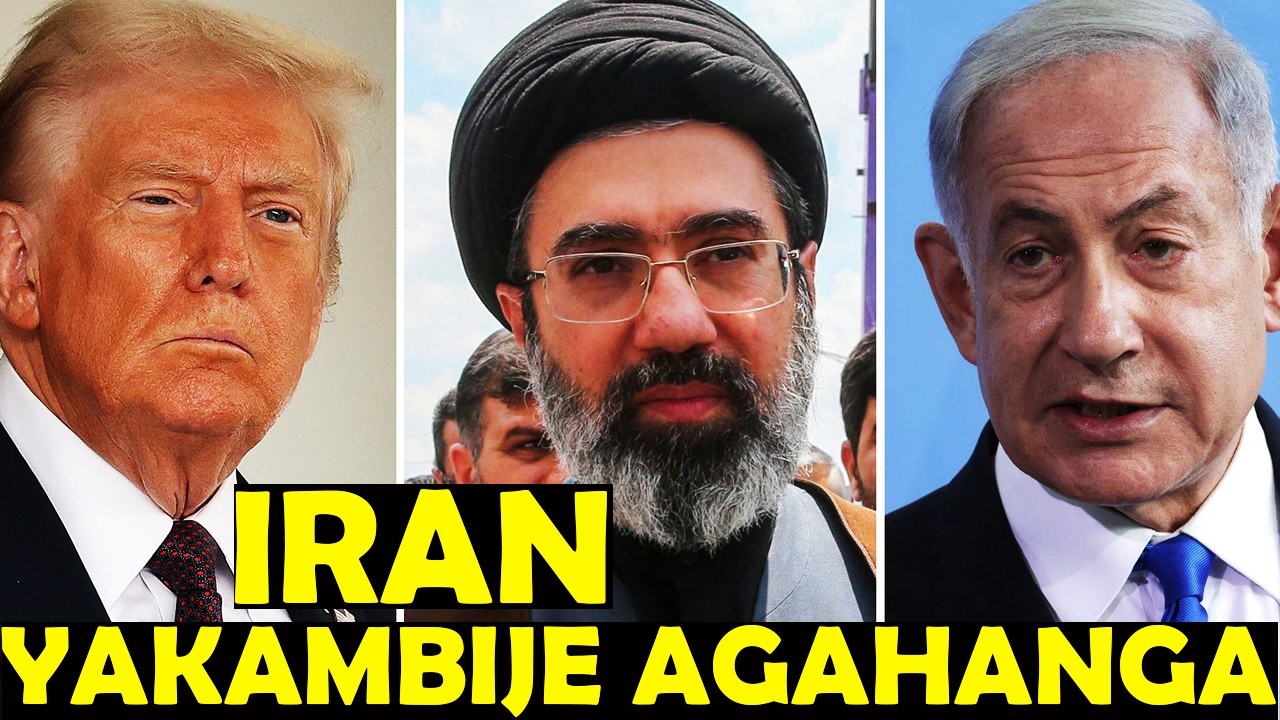ISMA&Euml;L MWANAFUNZI: IRAN YANZE IBIGANIRO TRUMP ARATAKAMBA YINGINGA IRAN NGO IHAGARIKE INTAMBARA