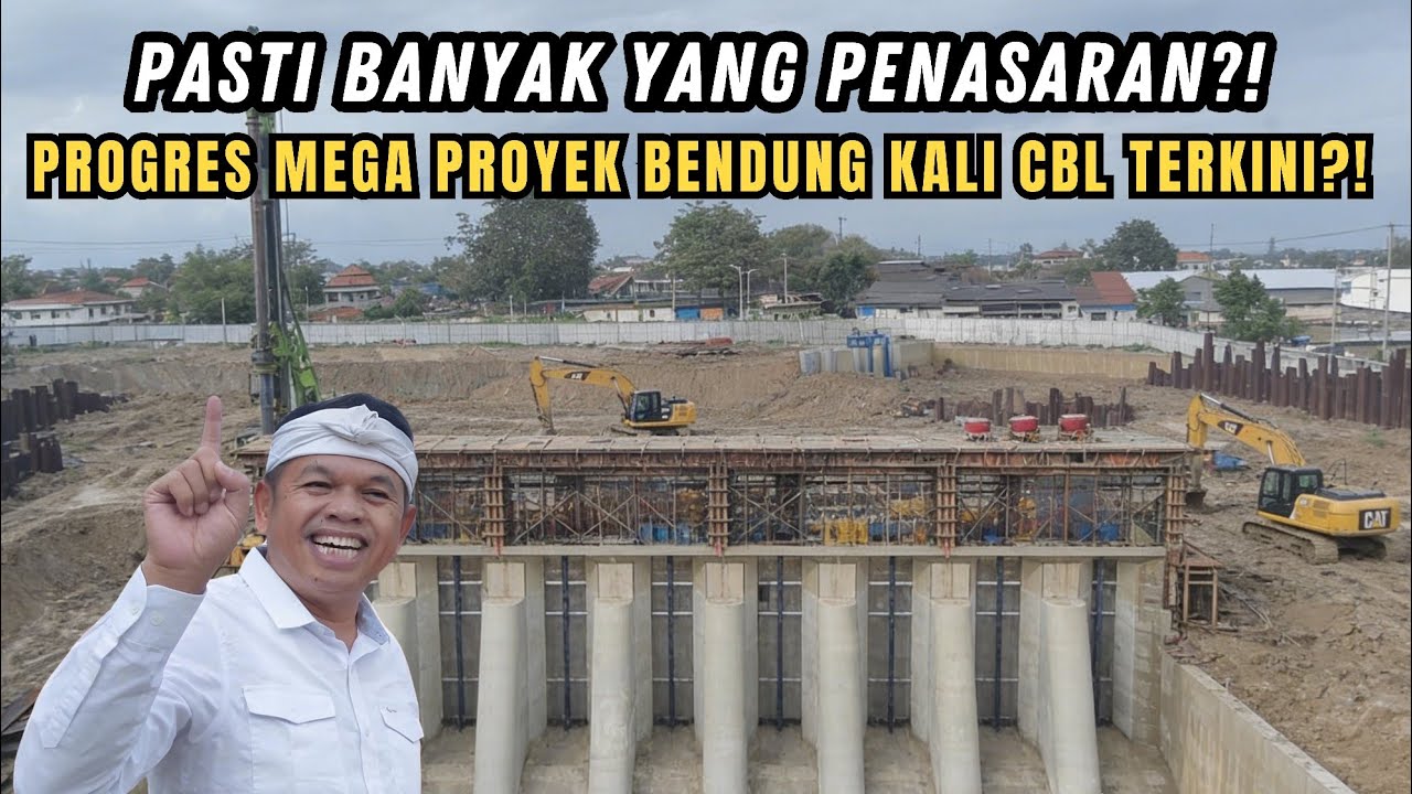 KDM PERNAH KESINI❗NIH LIHAT PROGRES BENDUNGAN KALI CBL BEKASI TERBARU❗KAPAN SELESAINYA KIRA-KIRA❓