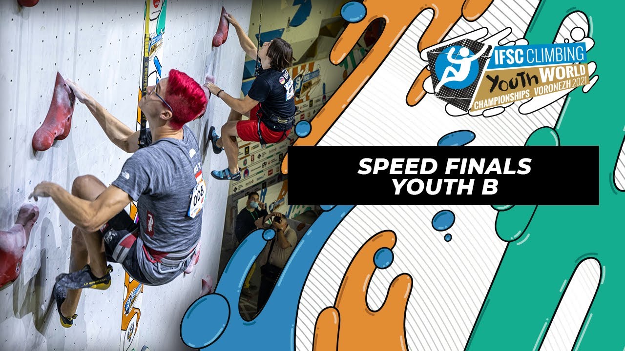 🇬🇧 IFSC Youth World Championships Voronezh 2021 || Speed finals YB